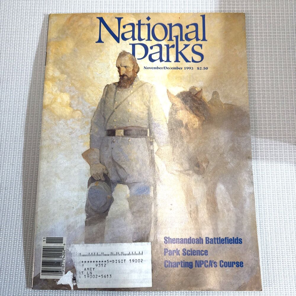 Vintage National Parks Magazine - Nov. Dec. 1993